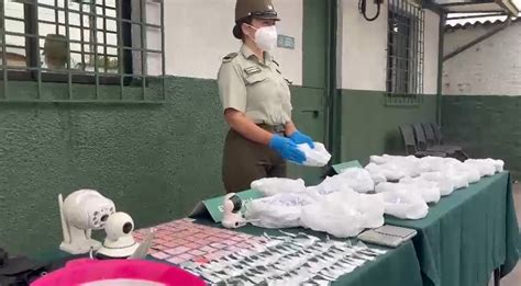 ¡carabineros Desmantela Una Peligrosa Banda De Narcotraficantes En La