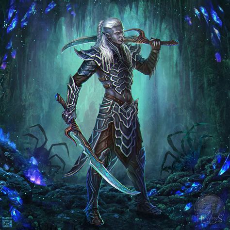 Drow Guard By Fallfox On Deviantart