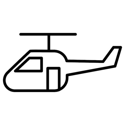 Ilustraci N Del Vector Del Helic Ptero Vector Premium