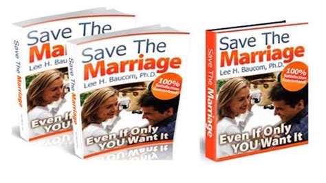 Save The Marriage System Pdf By Dr Lee H Baucom