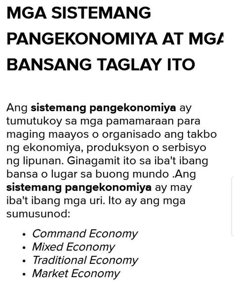 Bakit May Mga Bansang Hindi Nananatili Sa Isang Sistemang Pang