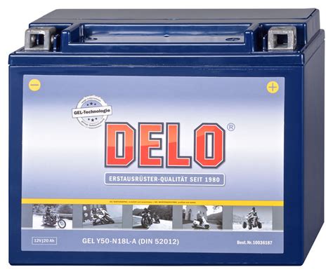 Delo Gel Batterie Sae A Y N L A V Ah Kaufen Louis Motorrad