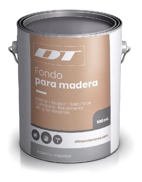 Fondo Para Madera Dt Exterior Interior Lt Pinturas Y Accesorios