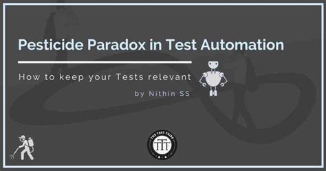 Pesticide Paradox in Test Automation and how to avoid it