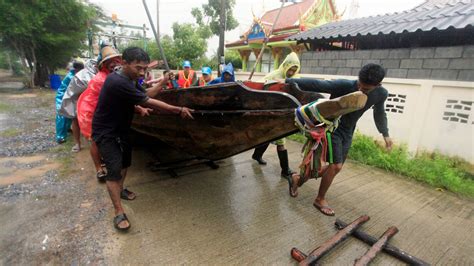 Tropical Storm Pabuk hammers Thailand