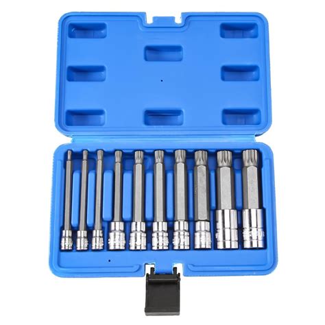 Ckepdyeh Piece Inch Spline Tip Bit Socket Set M Type Universal