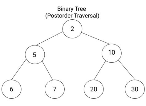 Postorder Traversal Of Binary Tree Recursive