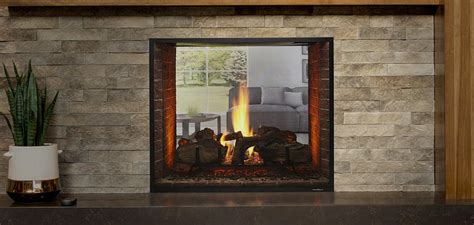 Heat Glo Escape See Through Gas Fireplace Woodstoves Fireplace