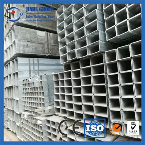 Q Building Material Galvanized Steel Hollow Section Square Pipe Tube