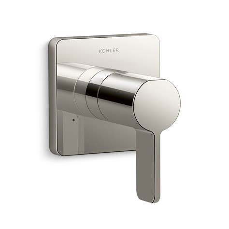 Kohler Parallel Transfer Valve Trim With Lever Handle Vibrant Polished Nickel First Supply