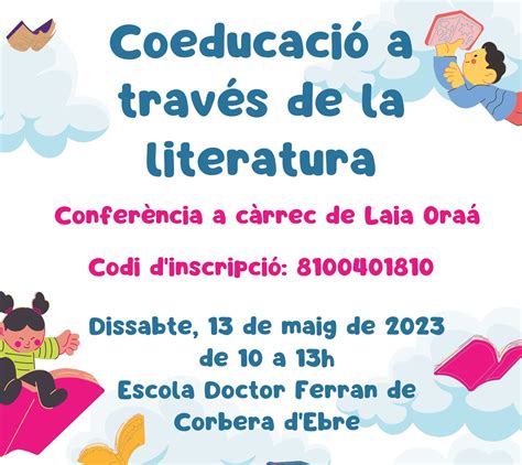 Confer Ncia Coeducaci A Trav S De La Literatura Servei Educatiu De