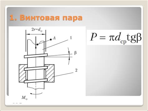 Винтовая передача - презентация онлайн