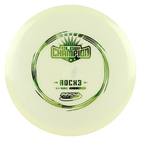 Innova Disc Golf Champion Glow Rocx3 Midrange Disc 5 4 0 3 5 Glow Camo 176 Grams