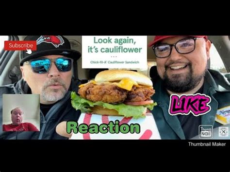 Reaction To Chick Fil A Cauliflower Sandwich Test Market Review W