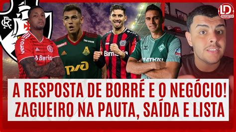 INTER A RESPOSTA DE BORRÉ ALARIO AINDA NEGOCIA ANÚNCIO SERÁ FEITO