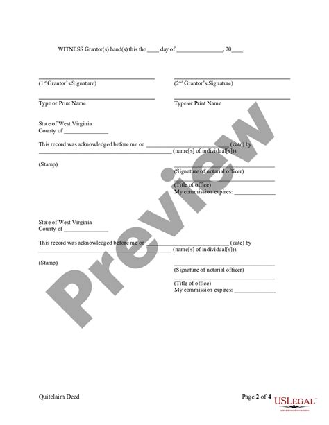 West Virginia Quitclaim Deed From Husband And Wife To Llc West Virginia Llc Us Legal Forms