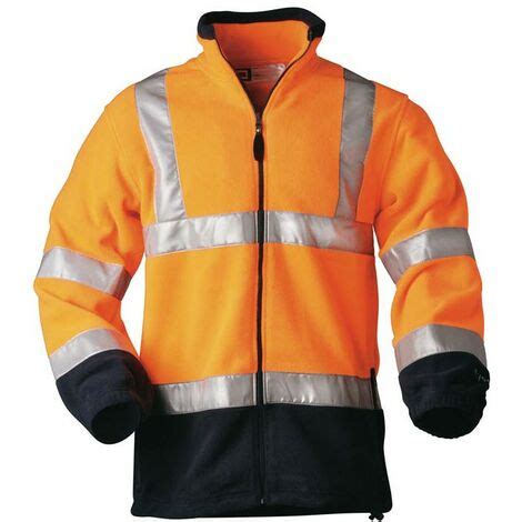 Veste Softshell Haute Visibilit Taille M Orange Marine