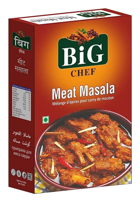 BIG CHEF Meat Masala Indian Spices Healthy Delicious Meat Curry