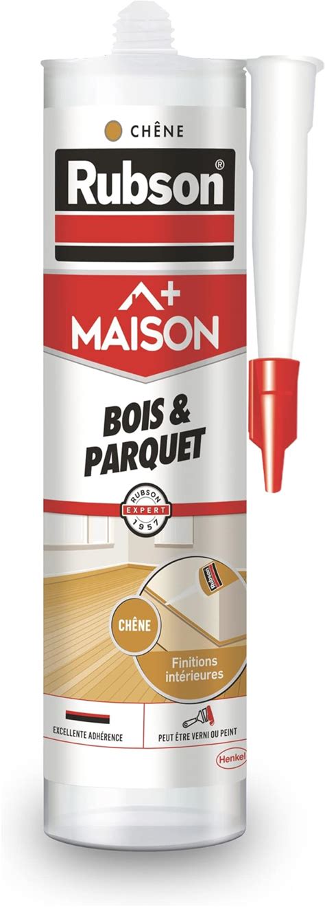 Rubson Maison Mastic Bois And Parquet Couleur Chêne Mastic Acrylique Pour Tous Supports Bois Et