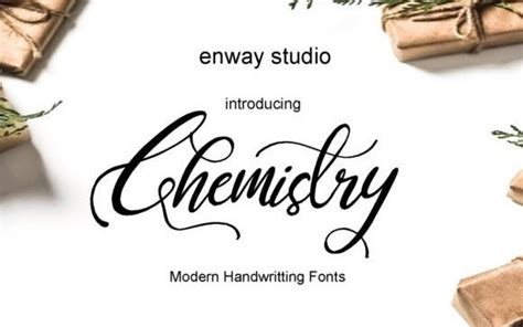 chemistry font - Demofont.com