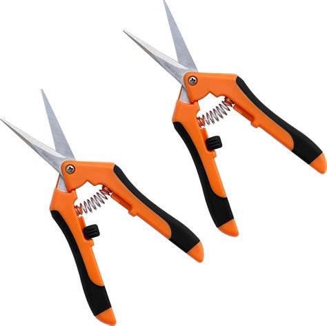 Amazon WORKPRO 2 Packs Pruning Shears 6 5 Gardening Scissors