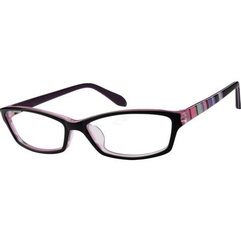 Purple Rectangle Glasses 486417 Zenni Optical Eyeglasses Glasses Zenni Optical Zenni