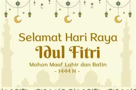 Ini Arti Minal Aidin Wal Faizin Dalam Bahasa Arab Ternyata Bukan Mohon