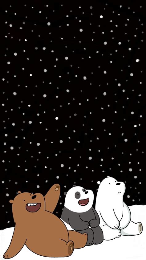 We Bare Bears Stars Wallpaper