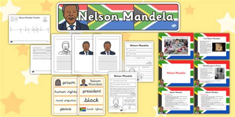 Nelson Mandela Resource Pack Ks2 Nelson Mandela Pack Ks2