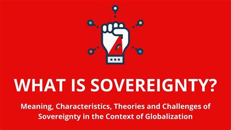 Sovereignty Definition