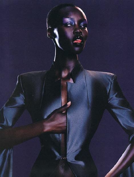 Alek Wek Black Beauties Black Is Beautiful African Models