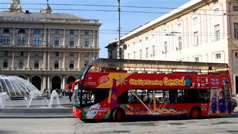 Hop On Hop Off Genoa Map Timetables Prices And Where To Get It