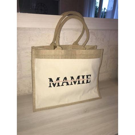 Sac en toile de Jute personnalisé