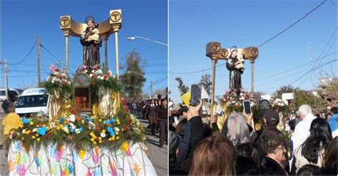 Sarmiento celebró la fiesta patronal de San Antonio de Padua