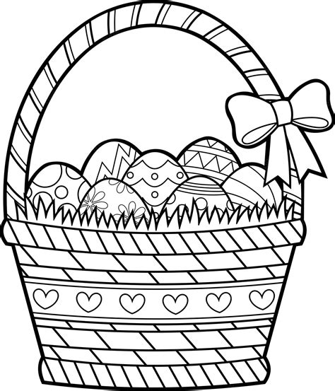 Premium Vector Egg Basket 1bw