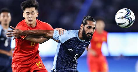 India Vs China Football Asian Games 2023 Result And Scores