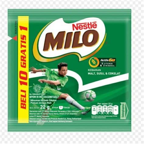 Jual Minuman Coklat Nestle Milo Active Go Sachet Di Seller Langgeng