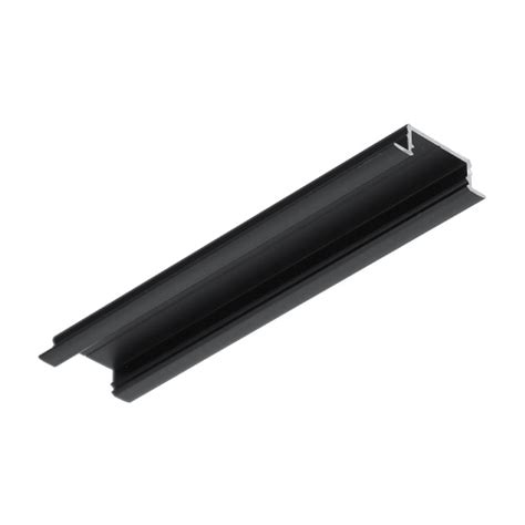 Profil Aluminiowy Led Groove V Czarny Anodowany Z Kloszem Mb