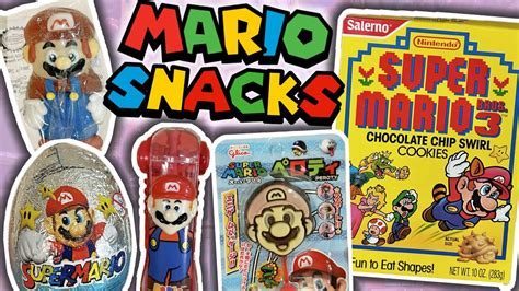 Nostalgic Mario Snacks Smb Collector Unboxing Episode Youtube