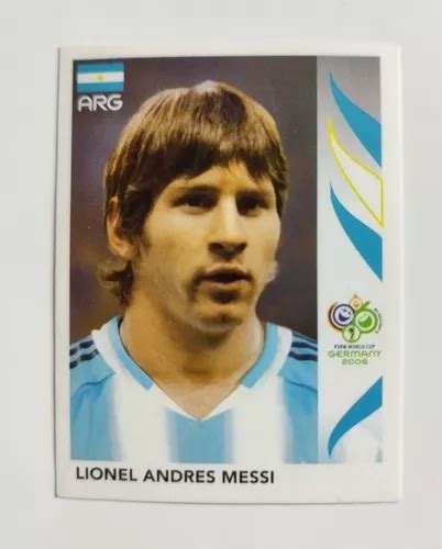 Estampa Lionel Messi Mundial Alemania Panini Original Env O Gratis