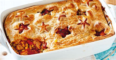 Cheats Butter Chicken Pie