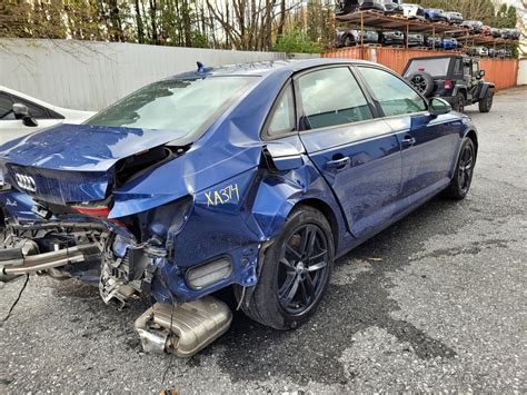 2017 Audi A4 Front End Assembly Weber Brothers Auto