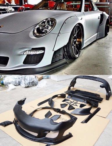 find wide bodykit  porsche   turbo   lw style