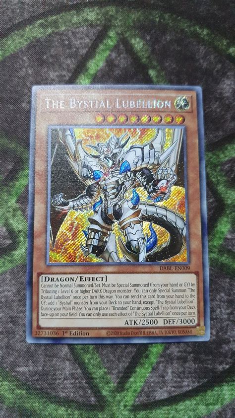 The Bystial Lubellion Secret Rare Common Handmade Proxysame Thickness