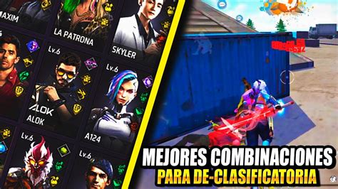 La Mejor Combinacion De Habilidades Para Duelo De Escuadra En Free Fire