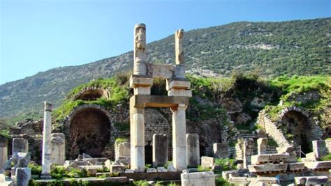 Temple of Domitian - Ephesus Turkey