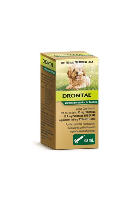 Drontal Suspension 30ml Cvs Online Vet Pet And Farm Supplies