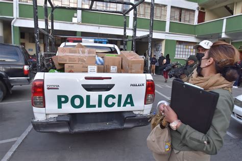 La Felcc Indaga Si Explosivos Incautados En El Alto Estaban Destinados