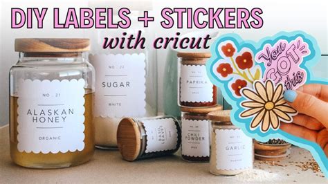 Make Your Own Labels Cricut Printable Form Templates And Letter