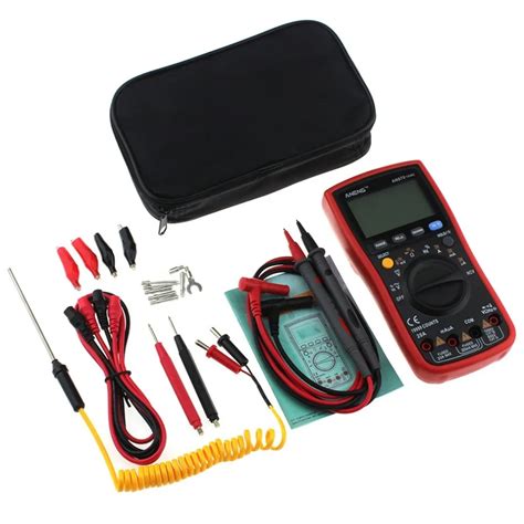 Aneng Q1 Digital Multimeter 9999 Counts True Rms Automanual Range Acdc Volt Amp Ohm